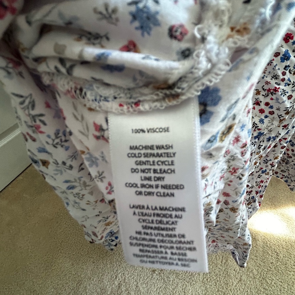 Beach Lunch Lounge Button Down Floral Shirt - image 6